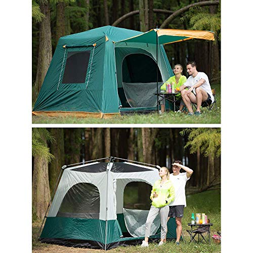 Generic Brands 2m Pop-up Beach Shelter Carpas Portátiles para 2-3 Personas, Carpa instantánea automática Impermeable Antideslumbrante Tienda de campaña Jardín Canopy Cabaña Familiar