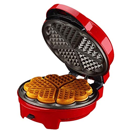 Gofrera Gofreras eléctricas,Sandwichera Panini Grill contactor Waffle hierro, 8 placas de aluminio reemplazable Grill, antideslizante, cubierta plástica, calefacción de doble cara, for las galletas, s