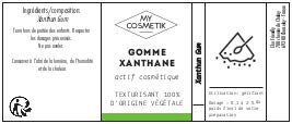 Goma de xantano - MyCosmetik - 50 g