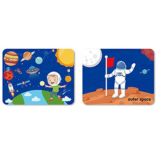 GonFan Los Libros para niños Sueño Dinosaurio de la Tarjeta de autobús sueño Kai Let Planet Fairy Tale Planet Space Planet Inglés Libros (Color : Multi-Colored, Size : 16.5x13.8x9cm)