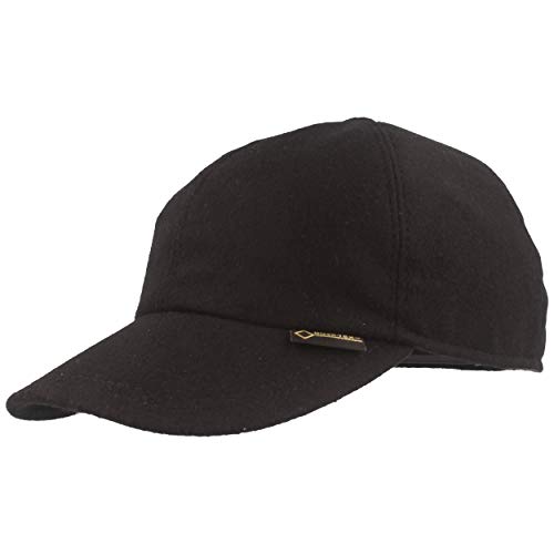 Gorra con Visera de Invierno con Orejeras | Gorra de Beisbol con Membrana Gore-Tex® | Chapela con Visera Hecha de Lana con Forro Suave