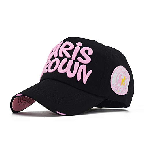 Gorra de béisbol Baseball Cap Gorra De Béisbol Bordada con Letras De Algodón para Mujer Casual Cien con Hombres Gorra con Lengua De Pato Som