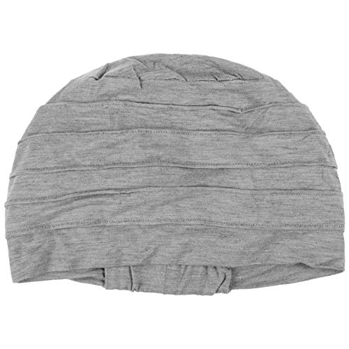 Gorro Yoga con bambú de color gris para quimioterapia