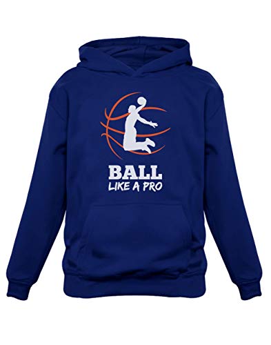 Green Turtle Sudadera con Capucha para niños Baloncesto Regalos Originales Niños Idea Regalo Jugador Baloncesto Basketball Fans 9/10A Azul Oscuro