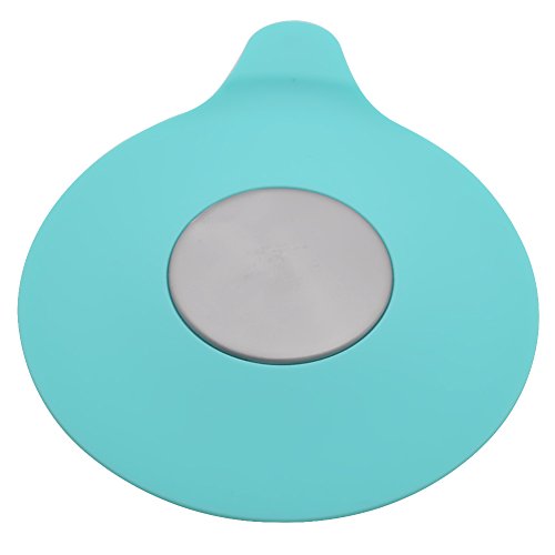 GreeSuit Bañera Tapones universales de silicona Tapón de lavabo Caucho Drenaje de agua Fregadero Tapón de succión para cocinas Lavabos de baños (Green)