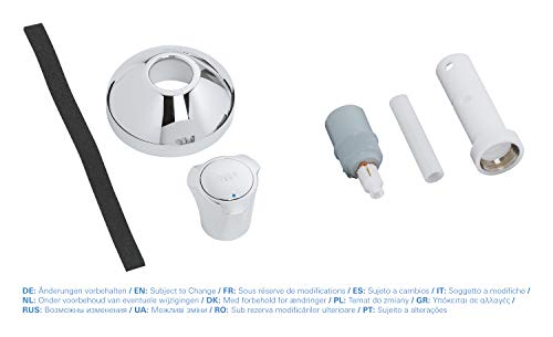 Grohe Costa L - Parte exterior llave de paso, color cromo (Ref.19808001)