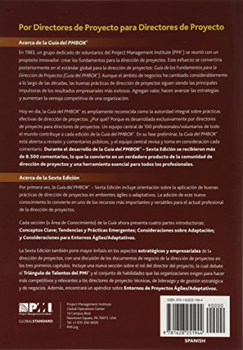 Guía de los Fundamentos Para la Dirección de Proyectos (guía del PMBOK): (Spanish version of: A Guide to the Project Management Body of Knowledge: PMBOK Guide)