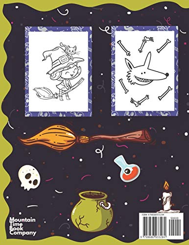 Halloween Coloring BOOk For Kids Ages 4-8: Volume II - Cute Coloring Book for Toddlers and Kids: 2 (Halloween Books For Kids)