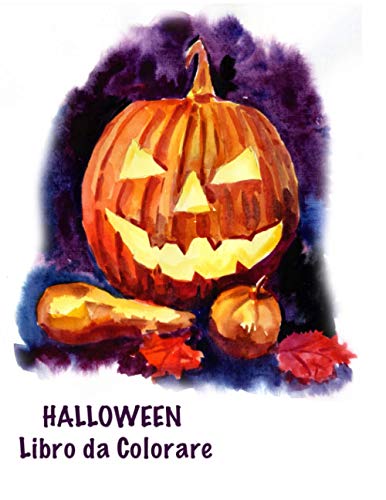 Halloween Libro da Сolorare: Carino Spooky spaventosi cose Disegni da colorare per bambini e bambine, di età 4-8, Con: Streghe Candy Werewolfs