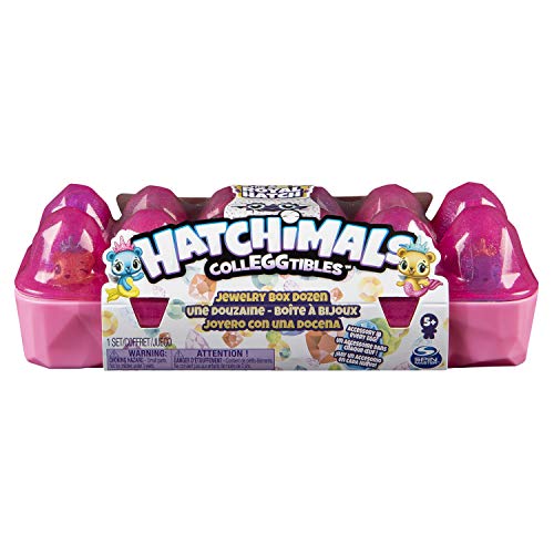 Hatchimals CollEGGgtibles 12 Pack Carton - Season 6 - Kits de figuras de juguete para niños, colores surtidos, 1 unidad