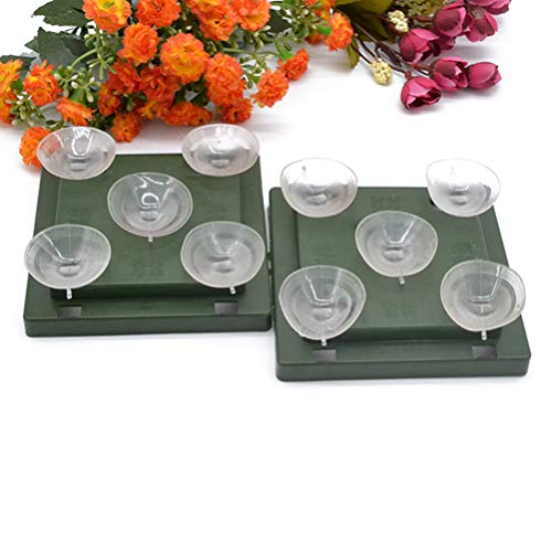 Healifty Bloque de espuma floral barro de flores artificiales con ventosa para arreglos florales frescos Decoración de esponja de alta absorción