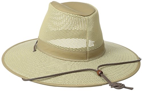 Henschel Crushable Suave Malla Aussie Breezer Sombrero, Mujer, Caqui, Small