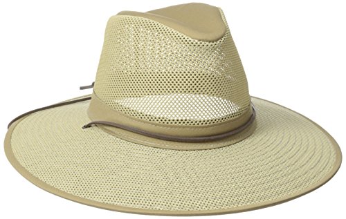 Henschel Crushable Suave Malla Aussie Breezer Sombrero, Mujer, Caqui, Small