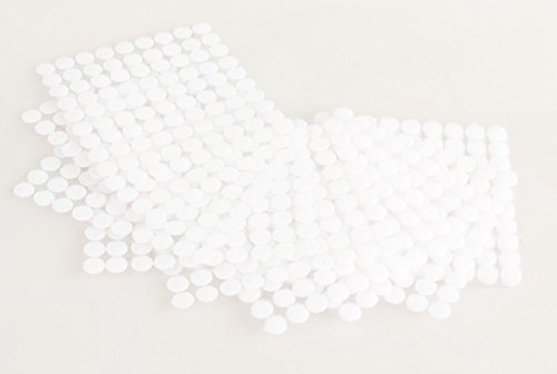 HIMRY 900 Piezas de Velcro, Autoadhesivas, 450 Pares, 10 mm, 1 cm, Fuertes y Resistentes, Blanco, KXB5025