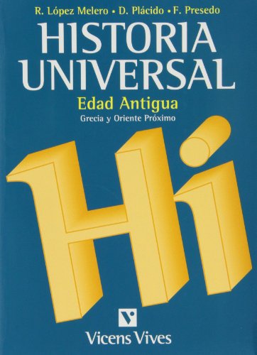 Historia Universal Edad Antigua Volumen 1.  Universidad