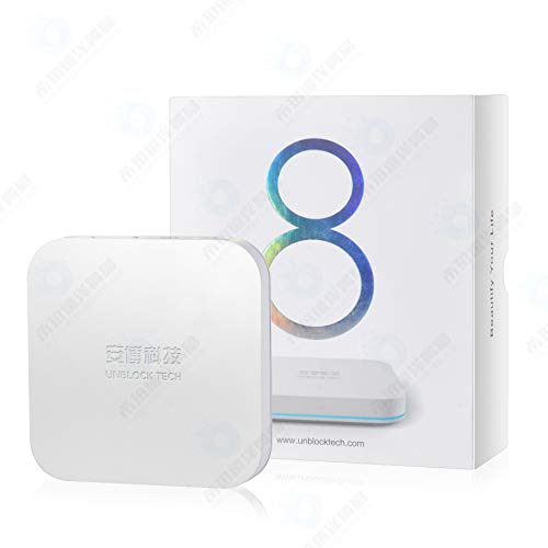 HOPE OVERSEAS 2020 Última tecnología de desbloqueo UBOX8 Modelo PROS MAX 4 GB RAM+64 GB ROM 802.11ac Dual Band Wifi BT5.0 U.S. Licencia US001 Jailbreak versión sello embalaje