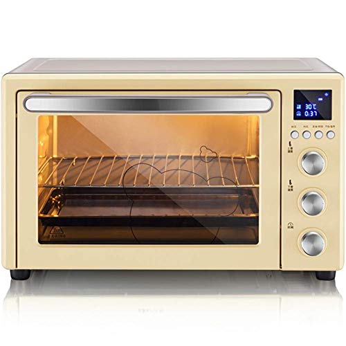 Horno eléctrico pequefo Encimera horno tostador, Tirar de una puerta automática 32L 3d circulación de aire caliente Horno eléctrico, Bandeja de horno, escoria de la bandeja, la bandeja de la abrazader