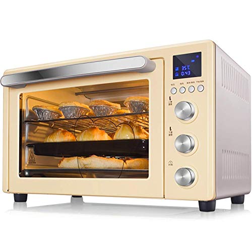 Horno eléctrico pequefo Encimera horno tostador, Tirar de una puerta automática 32L 3d circulación de aire caliente Horno eléctrico, Bandeja de horno, escoria de la bandeja, la bandeja de la abrazader