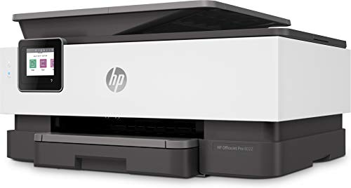 HP OfficeJet Pro 8022 - Impresora Multifunción de Tinta (20 ppm, 4800 x 1200 dpi, A4, WiFi) Color Gris