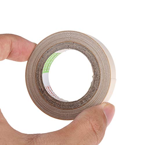 HUAJIANGHU Cinta De 10 M De Largo 0.13 Mm De Espesor PTFE De Alta Temperatura Cinta Adhesiva Resistente Al Calor 13/19/25/50 Mm De Ancho Cinta De Sellado Al Vacío De Fibra De Vidrio multipropósito