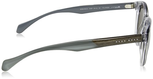 Hugo Boss Boss 0912/S SP 1JX Gafas de sol, Gris (Horn Crygrey/Bronze Pz), 50 Unisex-Adulto