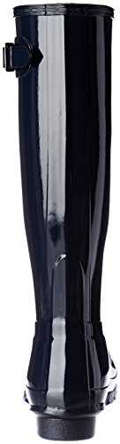 Hunters Original Tall Gloss WFT1000, Botas altas Mujer, Azul, 39 EU