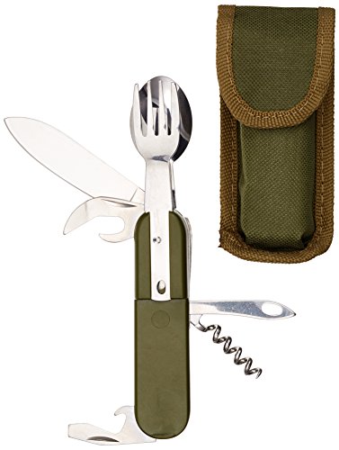 IMEX EL ZORRO 11020-A Cubierto Multiusos, Hombre, Verde, 8 cm