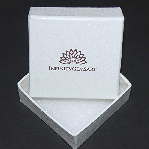 InfinityGemsArt pulsera pulgadas 8 laminado con rodio 925 cristales de plata de ley natural de cuarzo rosa pulsera hecha a mano cuentas cristales joyería chakra healing stone love de regalo de las muj