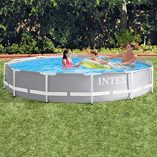 Intex 26710NP Piscina desmontable redonda, con depuradora, 366 x 76 cm