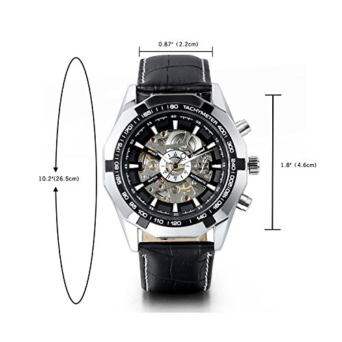 JewelryWe JW8000011W - Reloj de pulsera Hombre, Acero inoxidable