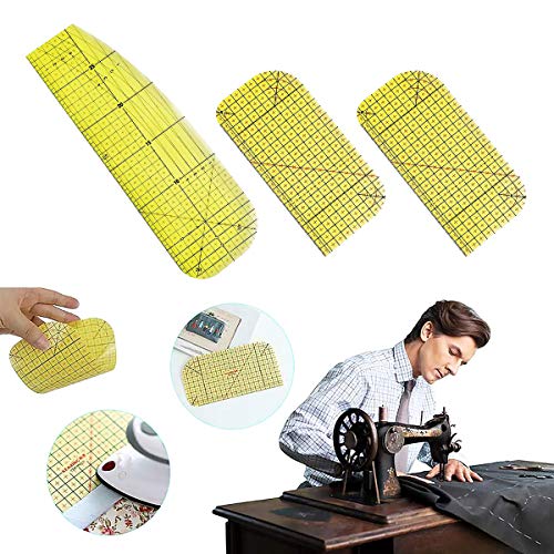 JINGYOU Regla De Planchado En Caliente,Regla Caliente,Regla De Planchado De Costura,Hot Ironing Ruler,Suministros De Costura De Bricolaje,Herramienta De Medición Hecha Para Manualidades