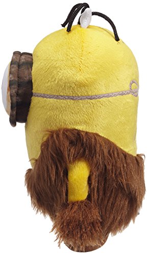 Joy Toy Alegría Juguete 91640 - Minions Caveman Velboa Felpa, 2 Personajes Diferentes, 28 cm