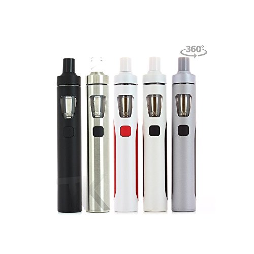 Joyetech eGo AIO (Todo en Uno) Kit de Inicio / E-Cigarette - Batería Recargable de 1500mAh, 2 ml "Cubis" A Prueba de Fugas Clearomizer Atomizador - Seguro Para Niños. (Rojo Blanco)