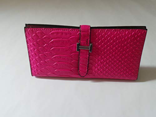 Kilan Ltd - Cartera para Mujer Water Melon Red 7.9"(L)*3.5"(H)*0.79"(W) Inches;