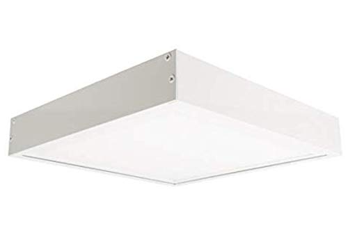 Kit de Panel LED 60x60 cm 40W Blanco frio (6500K) Y el Soporte para instalación en superficie. Todo completo para instalar en superficie.