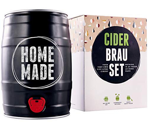 Kit para elaborar tu propio Cider de Manzana en casa - Lista para beber en sólo siete días - Un regalo perfecto