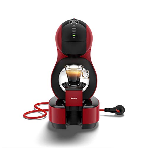 Krups Dolce Gusto Lumio KP1305 - Cafetera de cápsulas, 15 bares de presión, color rojo (Reacondicionado)