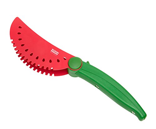 Kuhn Rikon 26335 Cortador de Melón Y Sandía, Verde/Rojo