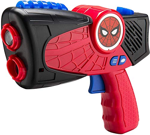 Laser Tag Blasters Spider Man para niños con Luces infrarrojas y vibra Cuando es golpeado