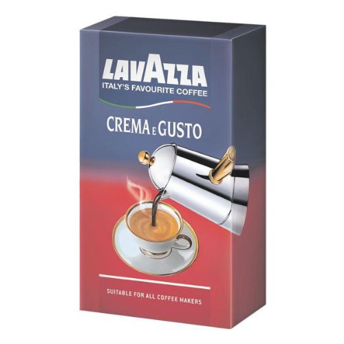 Lavazza Crema e Gusto, Café Molido, también para Cafeteras italianas, Pack de 4, 4 x 250g