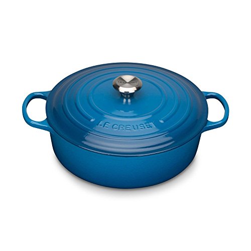 LE CREUSET 21179302002430 Gourmet – Cazuela Signature 30 cm, Marsella