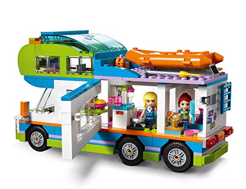 LEGO Friends - Autocaravana de Mia, Set de Construcción Educativo con vehículo, Mini Muñeca y Caballo de Juguete para Niñas y Niños de 7 a 12 Años (41339)