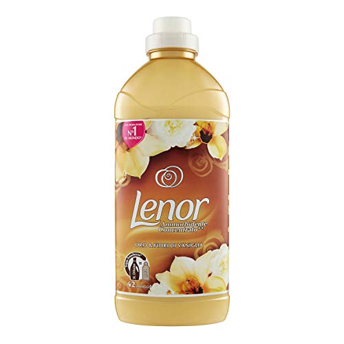 Lenor oro y vainilla flores softner 1.05L 42 lavados