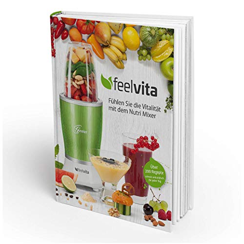 Libro de recetas Genius Feelvita Nutri Mixer | visto en TV | NUEVO