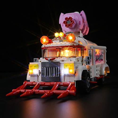 LIGHTAILING Conjunto de Luces (Monkie Kid Pigsy's Food Truck) Modelo de Construcción de Bloques - Kit de luz LED Compatible con Lego 80009 (NO Incluido en el Modelo)