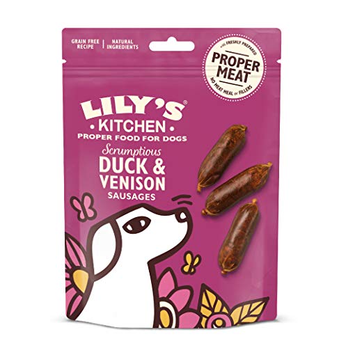 Lily's Kitchen Suculentas Salchichas De Pato Y Venado para Perro 560 g