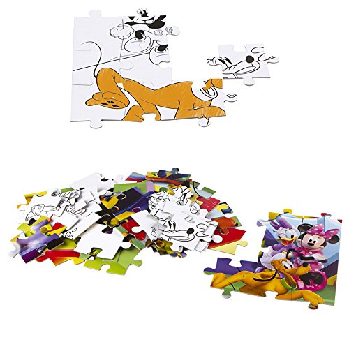 Lisciani- Puzzle, Mickey Mouse (Colorbaby 42660)