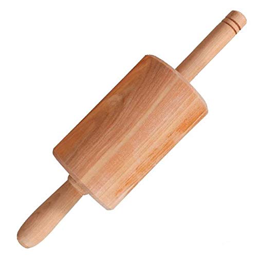 LIZHAIMING Balanceo De Madera Sólida Pin Extra Grande De Superficie No Adherente del Rodillo Desmontable para Gummies Galletas Y Herramientas Fideos Caseros De Cocina para Hornear,S