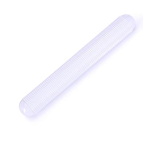 LIZHAIMING Punto Flotante De Escape Rodillo Antiadherente Resina ABS Herramientas Cocina Superficie De Cocción Rodillo Grande para Los Fideos De Pasta De Azúcar De La Galleta Blanco Pizza,37CM