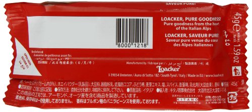 Loacker Napolitaner Wafers 45 g (Pack of 25)